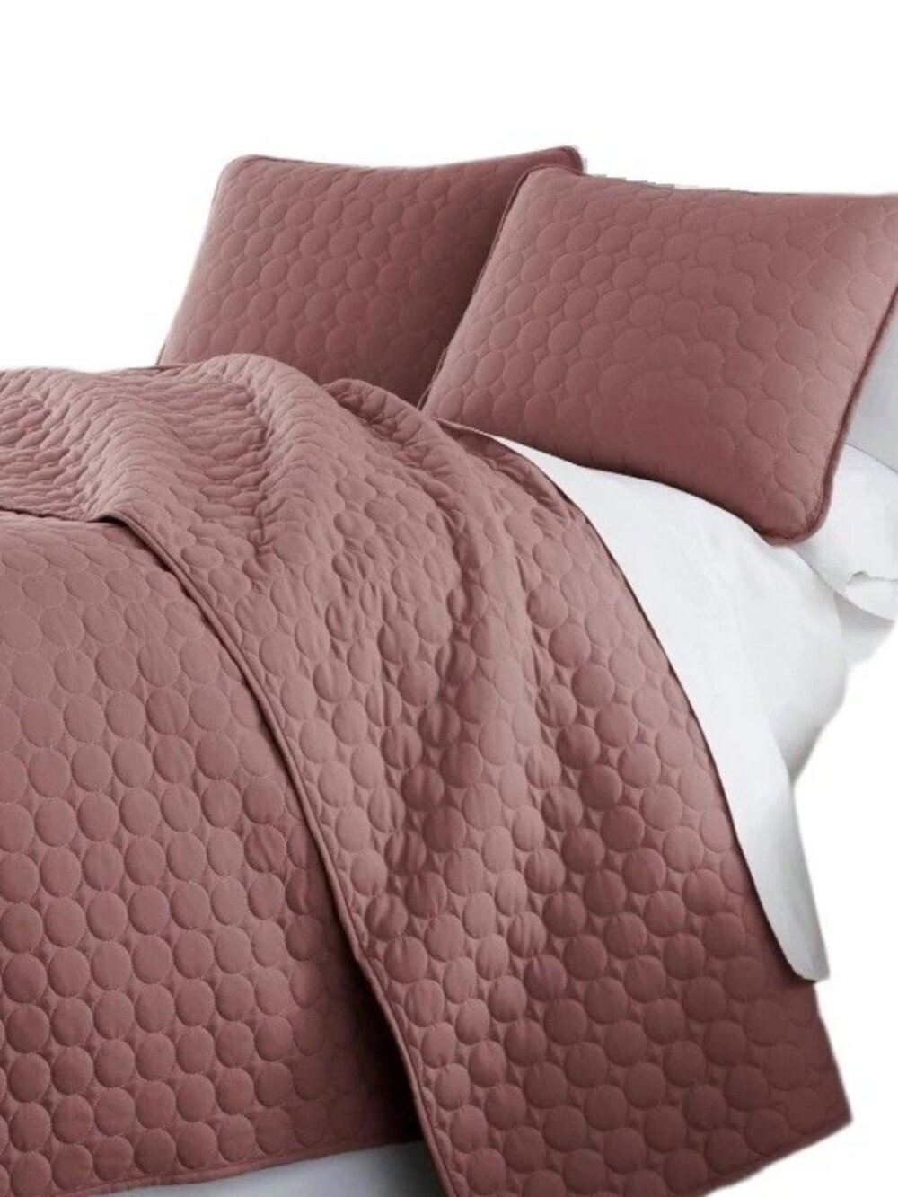 Southshore Ultra-Soft Lightweight Embroidered 3-Piece Quilt Set – Full/Queen